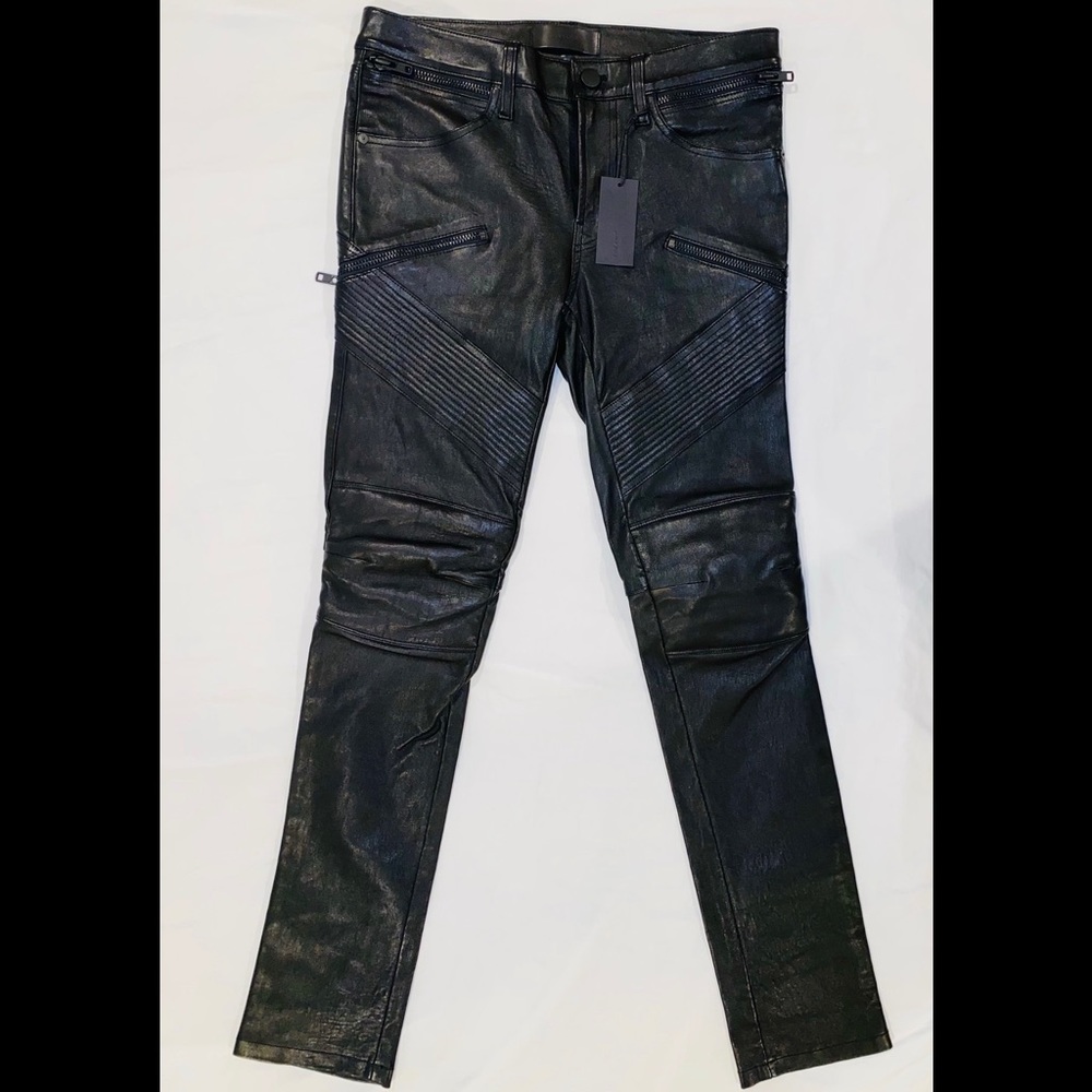 🚫[SOLD]🚫J Brand Acrux Moto SlimFit Leather Pants